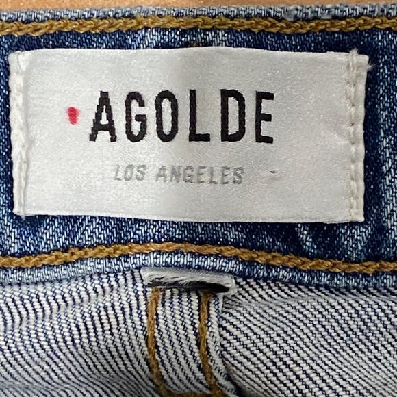 Agolde “Toni Mid-Rise Dine” Straight Jeans - Picture 12 of 15